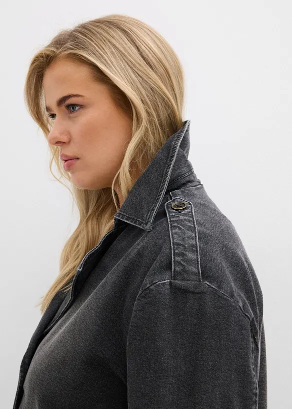 Trench in denim, bonprix