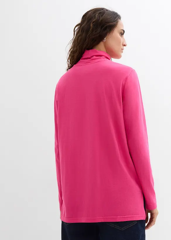 Maglia dolcevita in puro cotone biologico, bonprix