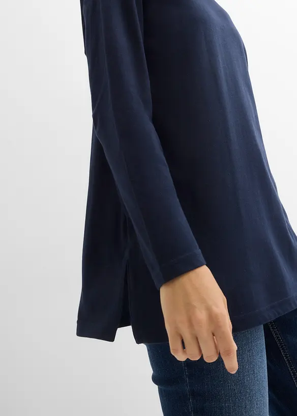 Maglia dolcevita in puro cotone biologico, bonprix