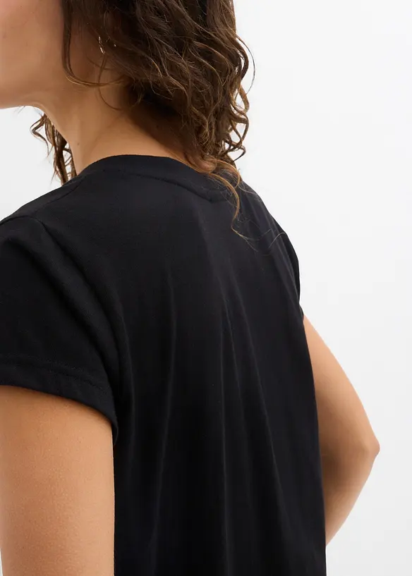 T-shirt in puro cotone biologico (pacco da 2), bonprix