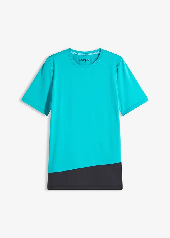 T-shirt per lo sport con effetto strutturato, bonprix