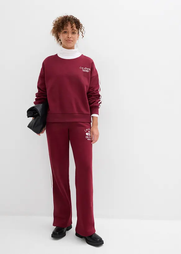 Felpa oversize in misto cotone morbido, bonprix