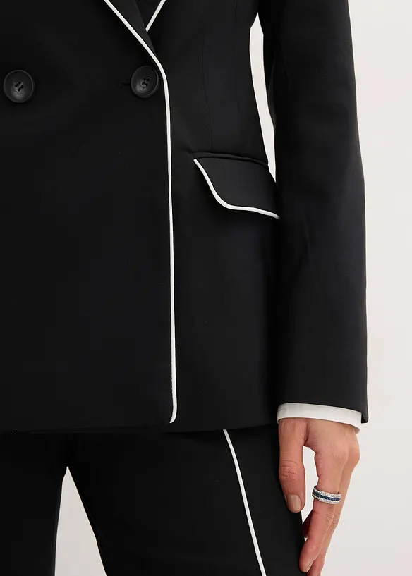 Blazer in bengalina elasticizzata, bonprix