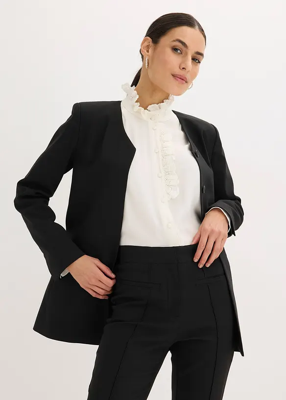 Blazer in bengalina elasticizzata, bonprix
