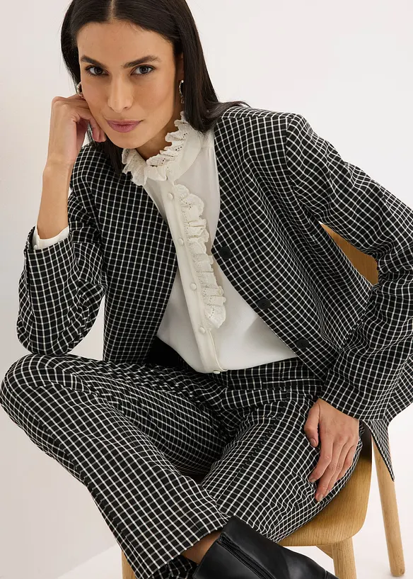 Blazer in bengalina elasticizzata, bonprix