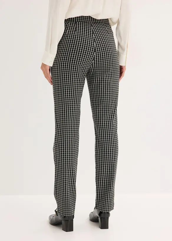 Pantaloni in bengalina con elastico in vita, bonprix