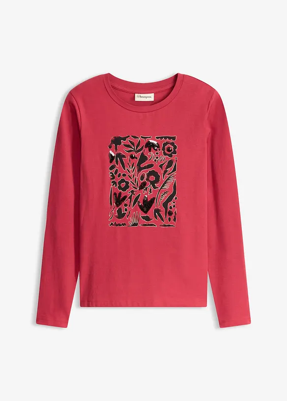 Maglia a maniche lunghe con cotone biologico, bonprix