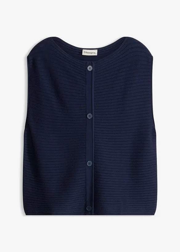 Abito in maglia e gilet (set 2 pezzi), bonprix