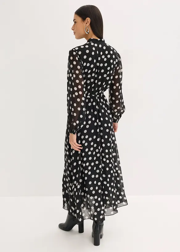 Abito di chiffon in fantasia, bonprix