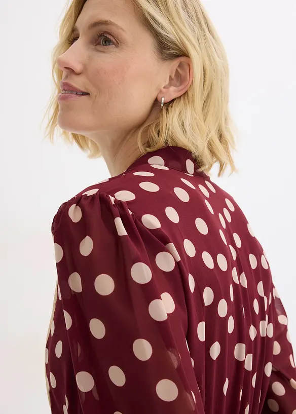 Abito di chiffon in fantasia, bonprix