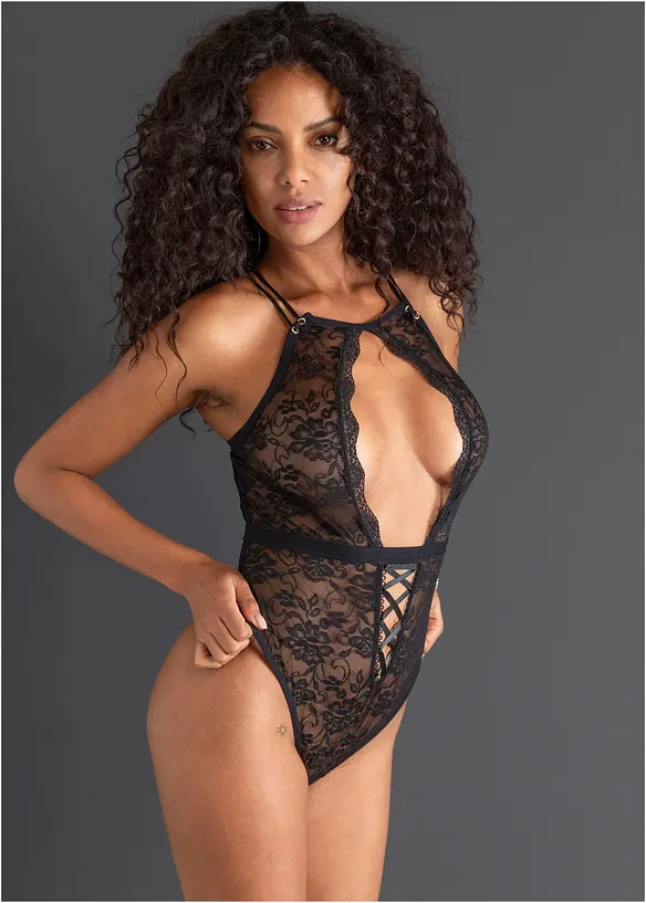 Body con perizoma ouvert, bonprix