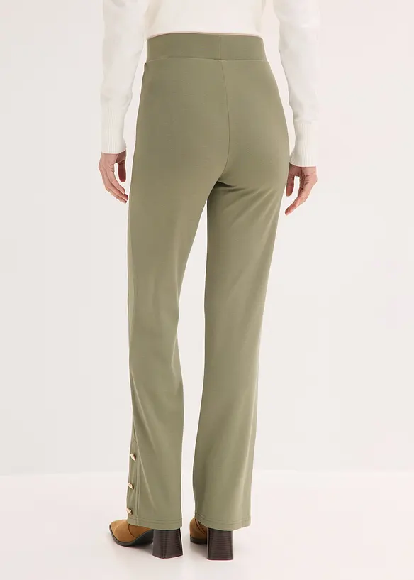 Pantaloni in jersey punto di Roma, bonprix