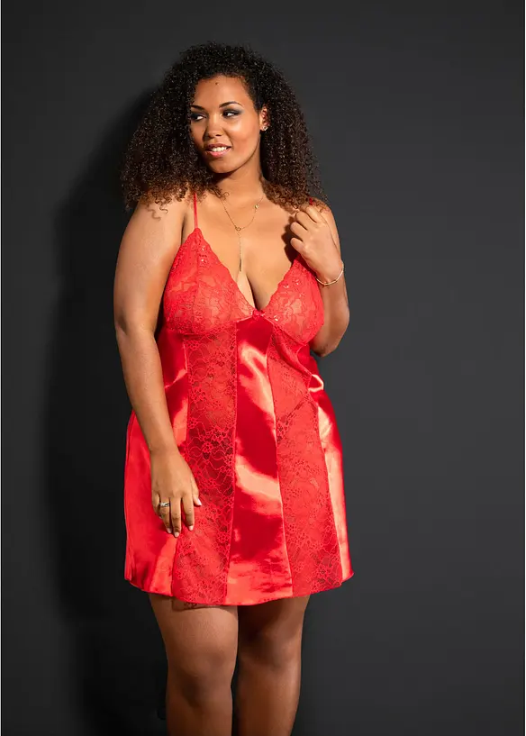Sottoveste in satin, bonprix