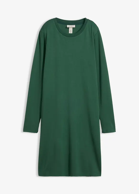 Abito svasato in maglina di misto viscosa, bonprix