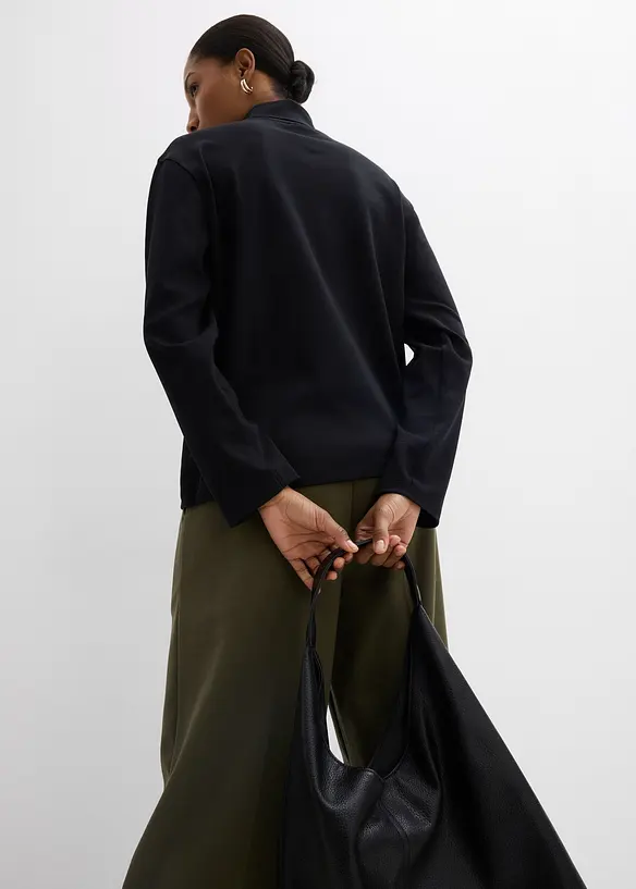 Maglia dolcevita in puro cotone biologico, bonprix