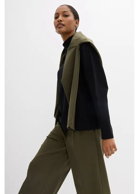 Maglia dolcevita in puro cotone biologico, bonprix