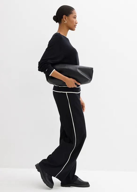 Maglione in filato fine misto viscosa, bonprix