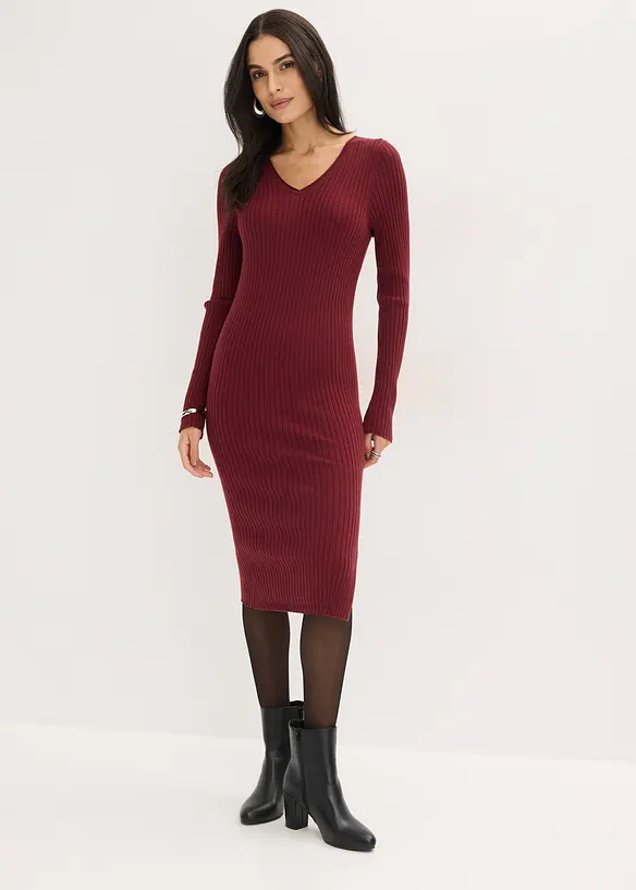 Abito in maglia e gilet (set 2 pezzi), bonprix