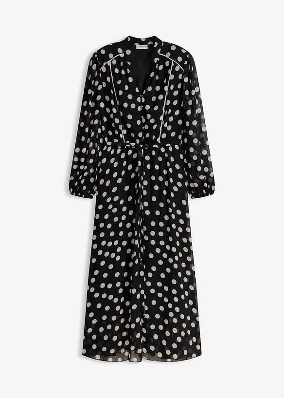 Abito di chiffon in fantasia, bonprix