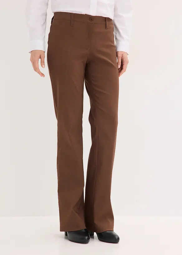 Pantaloni bootcut elasticizzati, bonprix