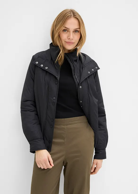 Pantaloni con cinta comoda in misto cotone, bonprix