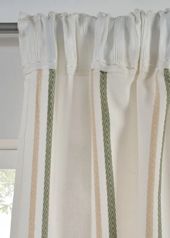 Tenda con righe tessute (pacco da 1), bonprix