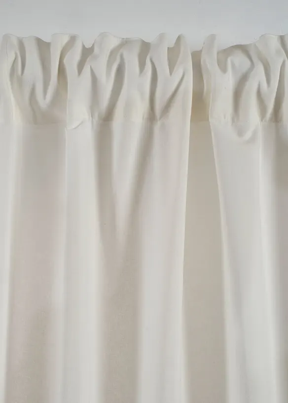 Tenda con bordi ricamati in cotone biologico (pacco da 1), bonprix