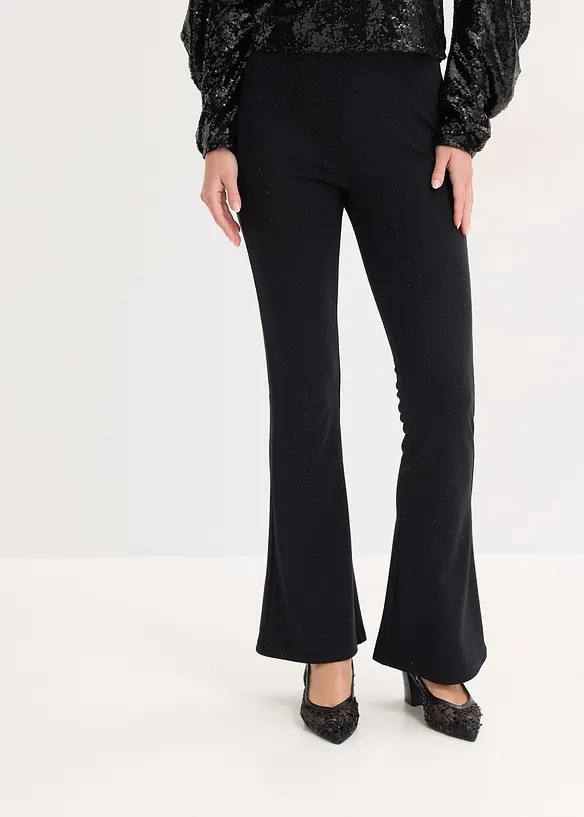 Leggings in punto di Roma comodo, bonprix