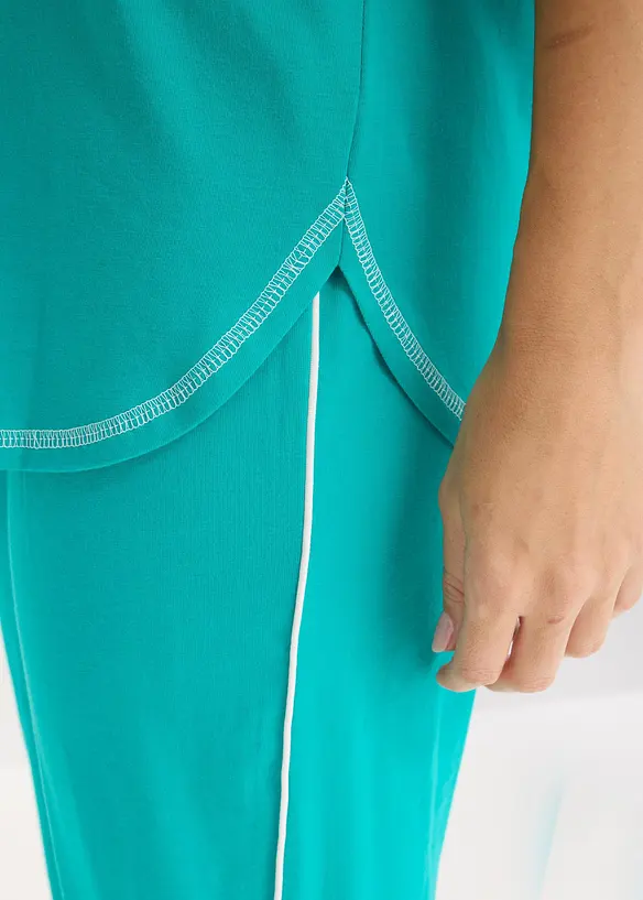 Pigiama corto in puro cotone biologico, bonprix