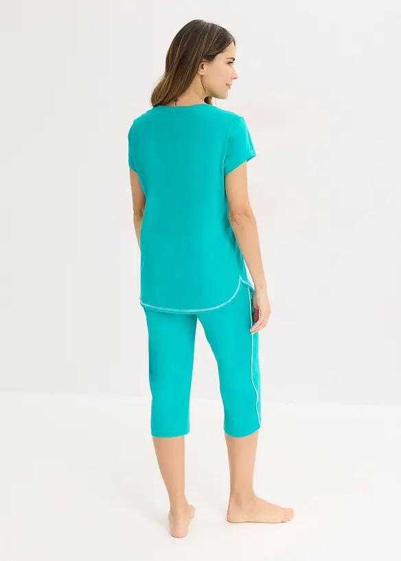 Pigiama corto in puro cotone biologico, bonprix