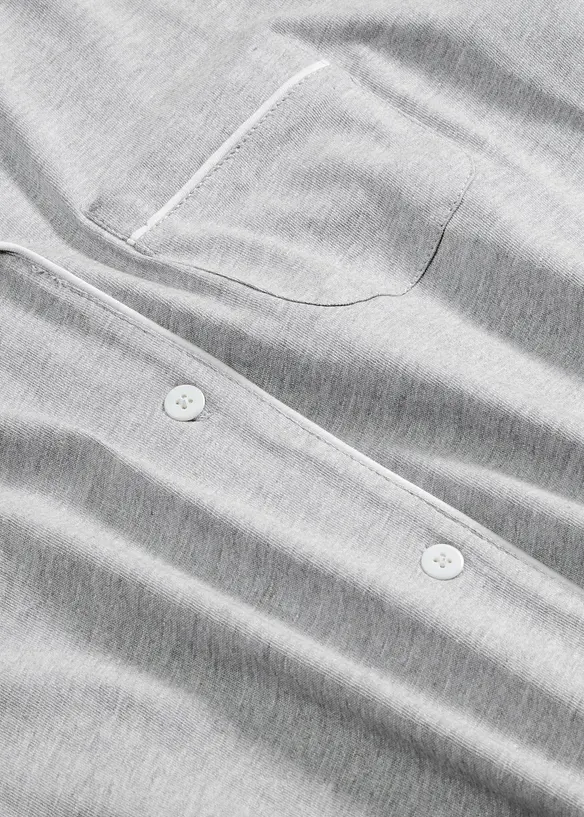 Pigiama estivo con bottoni, bonprix