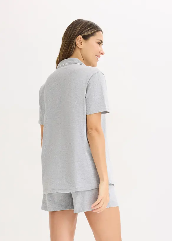 Pigiama estivo con bottoni, bonprix