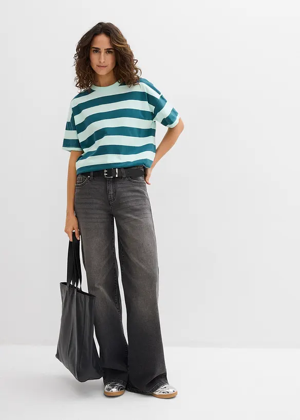 Maxi maglia in puro cotone biologico, bonprix