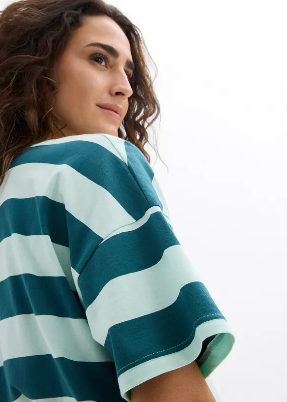 Maxi maglia in puro cotone biologico, bonprix