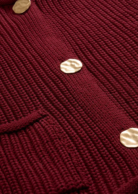 Gilet in maglia con tasche, bonprix