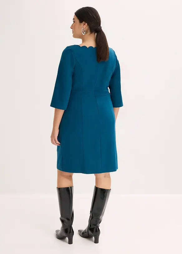 Abito a tubino in punto di Roma, bonprix