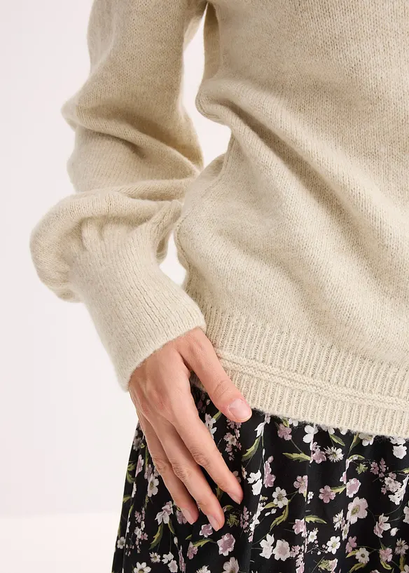 Maglione a collo alto, bonprix