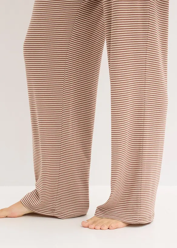 Pigiama oversize in morbido cotone, bonprix