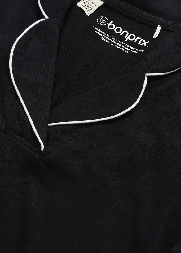 Camicia da notte in morbido cotone, bonprix