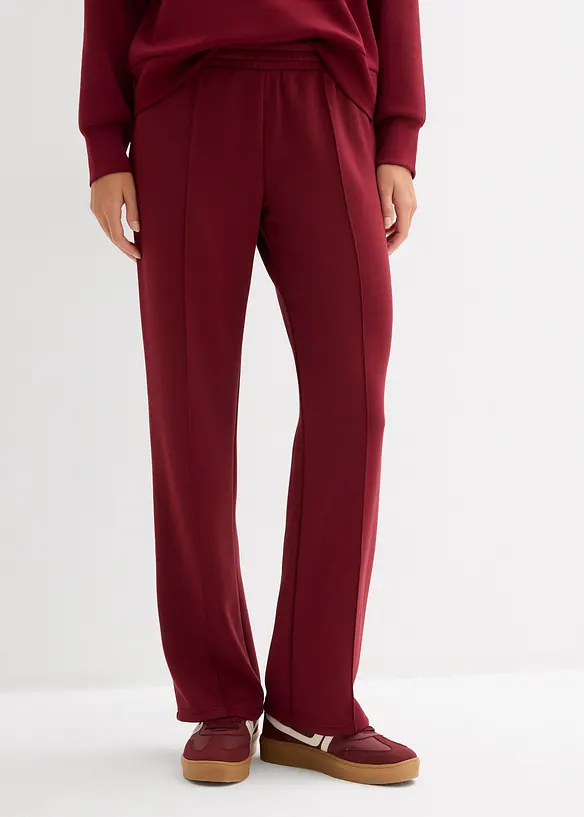 Pantaloni in felpa di misto viscosa morbido, bonprix