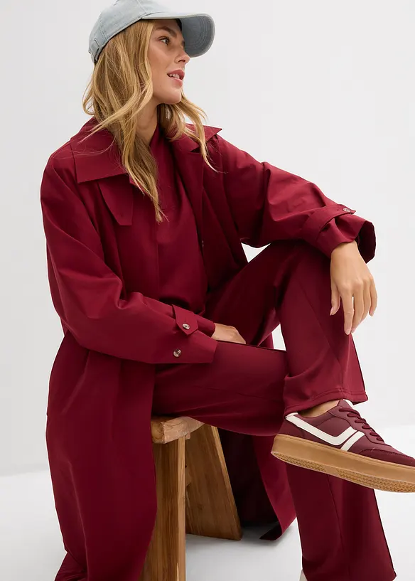 Pantaloni in felpa di misto viscosa morbido, bonprix