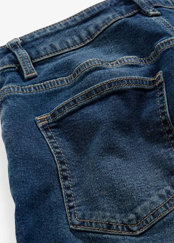 Jeans barrel, vita media, bonprix