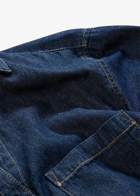 Tunica in jeans di puro cotone biologico, bonprix