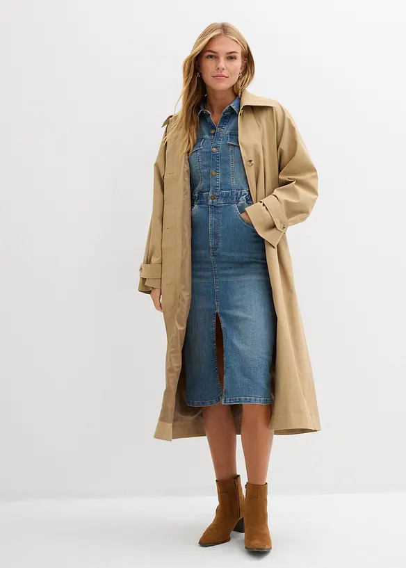 Abito di jeans con cotone biologico, bonprix