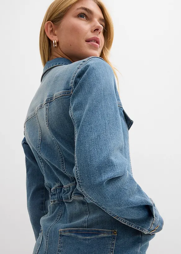 Abito di jeans con cotone biologico, bonprix