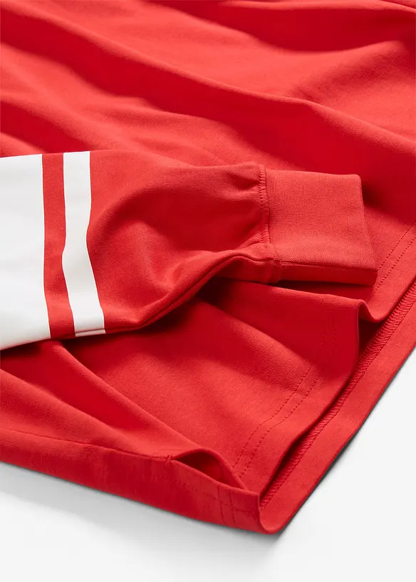 Maxi maglia a maniche lunghe in puro cotone biologico, bonprix