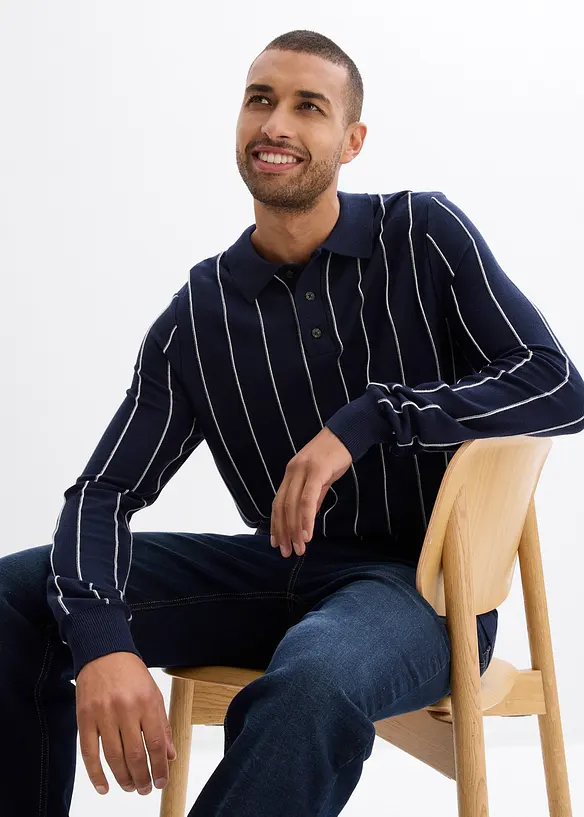 Maglione in filato fine, regular fit, bonprix