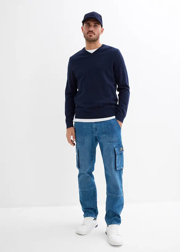 Jeans relaxed fit, straight, bonprix