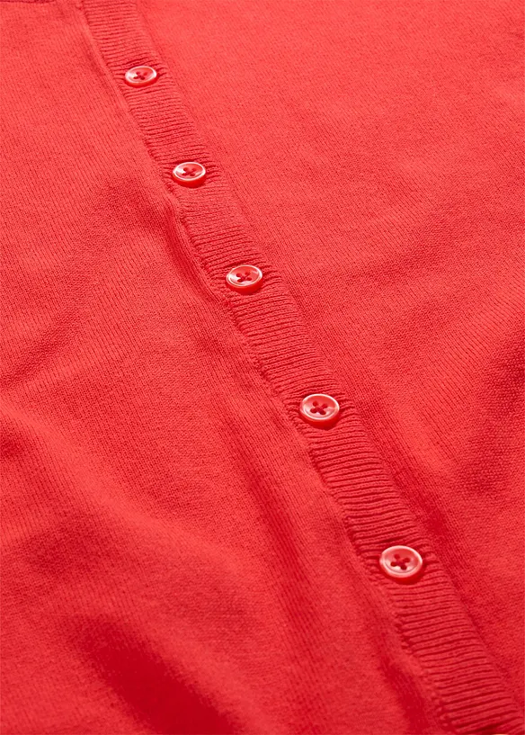 Cardigan in filato fine, bonprix