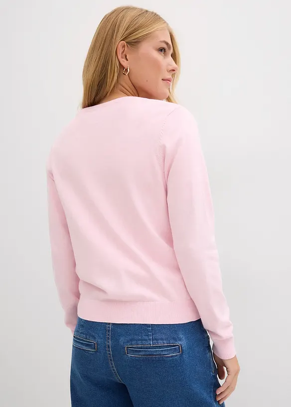 Cardigan in filato fine, bonprix